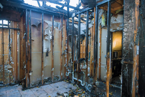 Professional Fire Damage Assessment technician working in Silver Lake, MN
